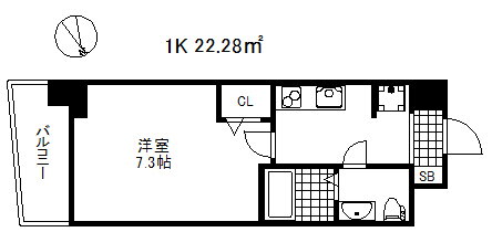 セレニテ神戸プリエ 12階 1K 賃貸物件詳細