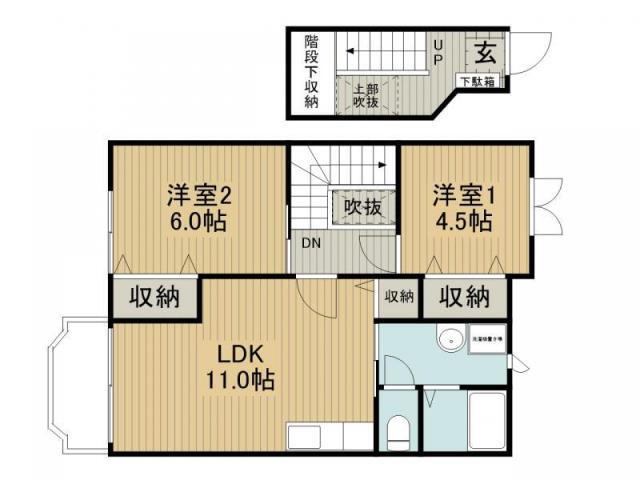 長野県諏訪市大字四賀赤沼 上諏訪駅 2LDK アパート 賃貸物件詳細
