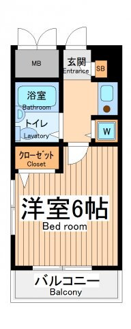 神奈川県川崎市川崎区池田２ 八丁畷駅 1K マンション 賃貸物件詳細