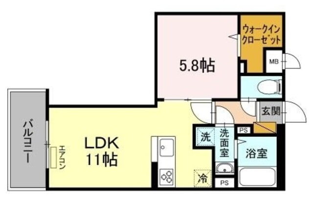 ＬＩＧＨＴ　ＨＯＵＳＥ 2階 1LDK 賃貸物件詳細