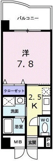 広島県広島市中区榎町 横川駅 1K マンション 賃貸物件詳細