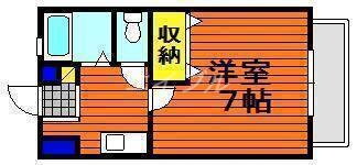 岡山県倉敷市有城 茶屋町駅 1K アパート 賃貸物件詳細