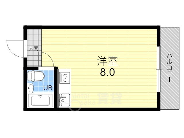 大阪府大阪市北区大淀南３ 福島駅 ワンルーム マンション 賃貸物件詳細