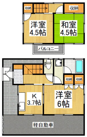 埼玉県川越市大字木野目 南古谷駅 3K 一戸建て 賃貸物件詳細