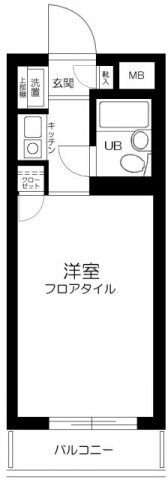 東京都北区中里３ 駒込駅 1K マンション 賃貸物件詳細