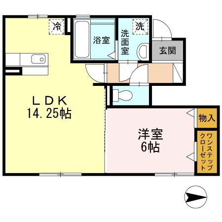 石川県白山市相木３ 松任駅 1LDK アパート 賃貸物件詳細