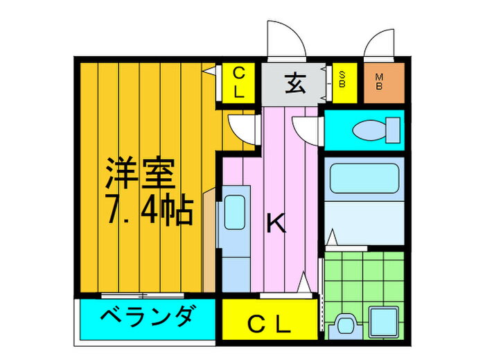 大阪府枚方市楠葉中町 樟葉駅 1K マンション 賃貸物件詳細