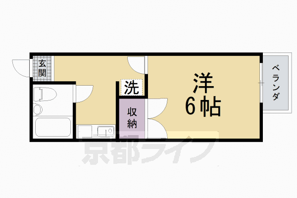 京都府京都市伏見区堀詰町 伏見駅 1K アパート 賃貸物件詳細