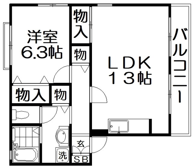 大阪府枚方市村野本町 村野駅 1LDK アパート 賃貸物件詳細