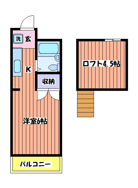 東京都立川市富士見町２ 立川駅 1K アパート 賃貸物件詳細