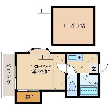 埼玉県蕨市南町１ 蕨駅 1K アパート 賃貸物件詳細