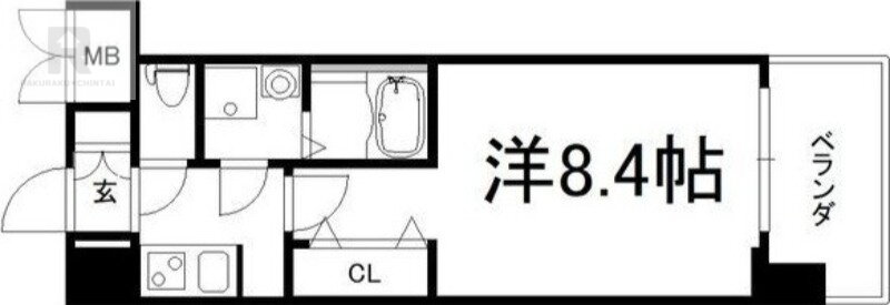 大阪府大阪市福島区海老江１ 海老江駅 1K マンション 賃貸物件詳細