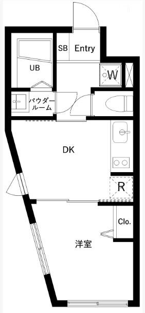 東京都大田区新蒲田２ 矢口渡駅 1DK マンション 賃貸物件詳細