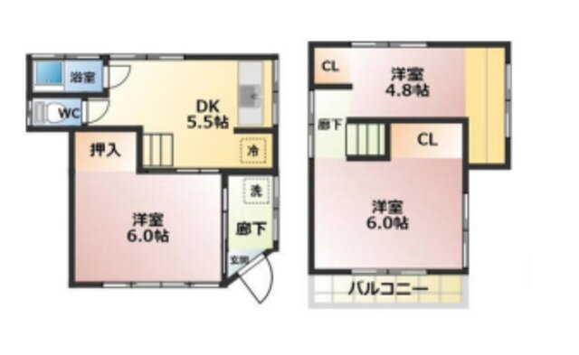 オッズ・ハウス二十世紀が丘戸山町 3DK 賃貸物件詳細