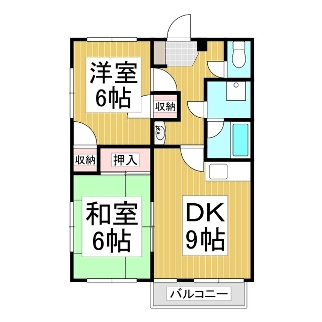 長野県岡谷市湖畔１ 岡谷駅 2LDK アパート 賃貸物件詳細