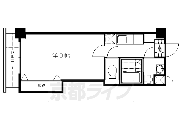 京都府京都市伏見区深草西浦町３ 龍谷大前深草駅 1K マンション 賃貸物件詳細