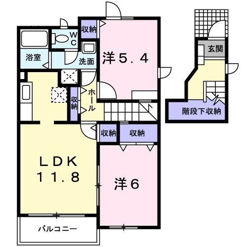 三重県多気郡明和町大字馬之上 斎宮駅 2LDK アパート 賃貸物件詳細