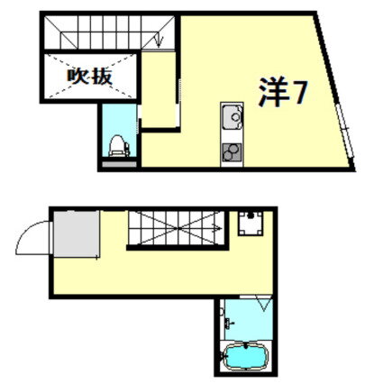 兵庫県芦屋市打出町 打出駅 ワンルーム アパート 賃貸物件詳細