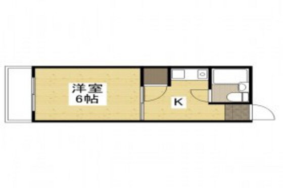 広島県広島市佐伯区美の里１ 楽々園駅 1K マンション 賃貸物件詳細