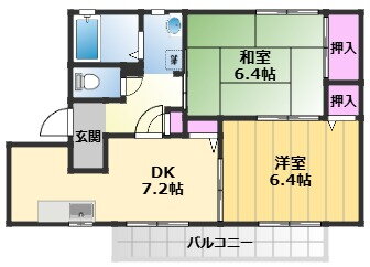 メープルコート 2階 3K 賃貸物件詳細