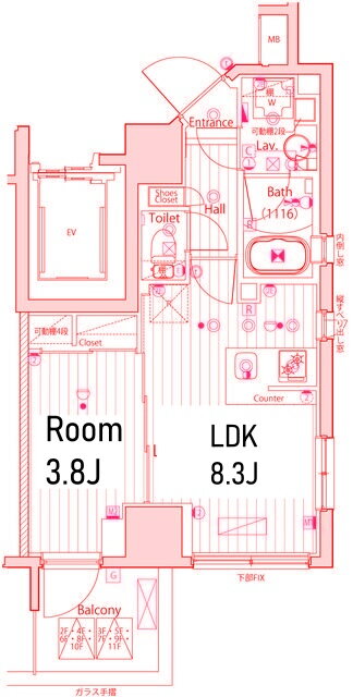 神奈川県横浜市中区長者町８ 日ノ出町駅 1LDK マンション 賃貸物件詳細