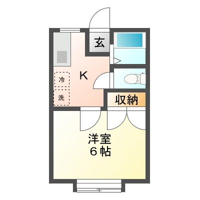 秋田県秋田市広面字樋ノ沖 秋田駅 1K アパート 賃貸物件詳細