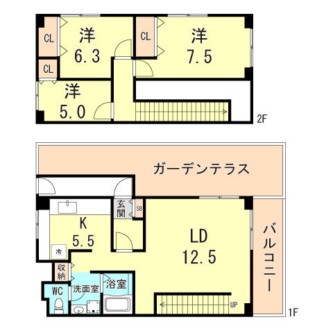 兵庫県神戸市兵庫区矢部町 大倉山駅 3LDK マンション 賃貸物件詳細