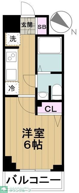 東京都大田区蒲田５ 蒲田駅 1K マンション 賃貸物件詳細