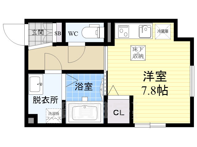 京都府京都市右京区龍安寺斎宮町 花園駅 ワンルーム アパート 賃貸物件詳細