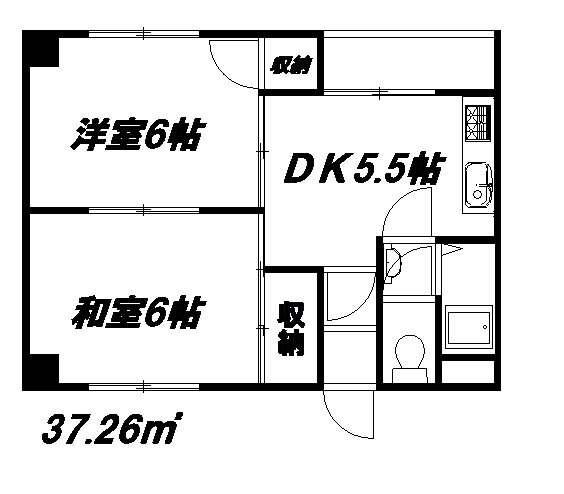 大阪府大阪市生野区巽南３ 南巽駅 2DK マンション 賃貸物件詳細