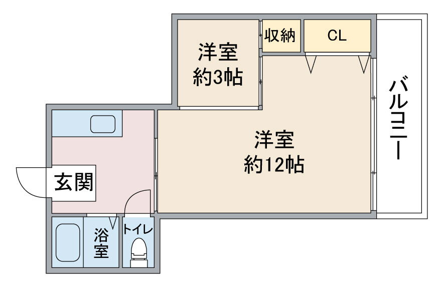 愛知県名古屋市名東区一社２ 一社駅 2K マンション 賃貸物件詳細
