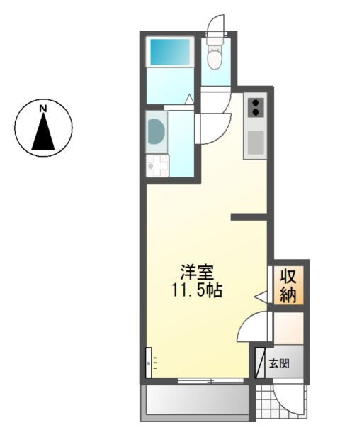 宮城県石巻市中里３ 石巻駅 ワンルーム アパート 賃貸物件詳細