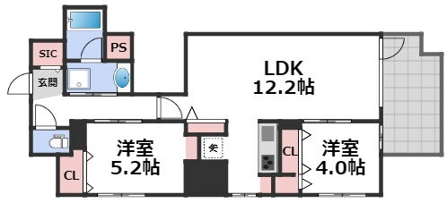 大阪府大阪市中央区本町４ 本町駅 1SLDK マンション 賃貸物件詳細