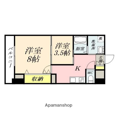 岡山県岡山市北区一宮 備前一宮駅 2K マンション 賃貸物件詳細