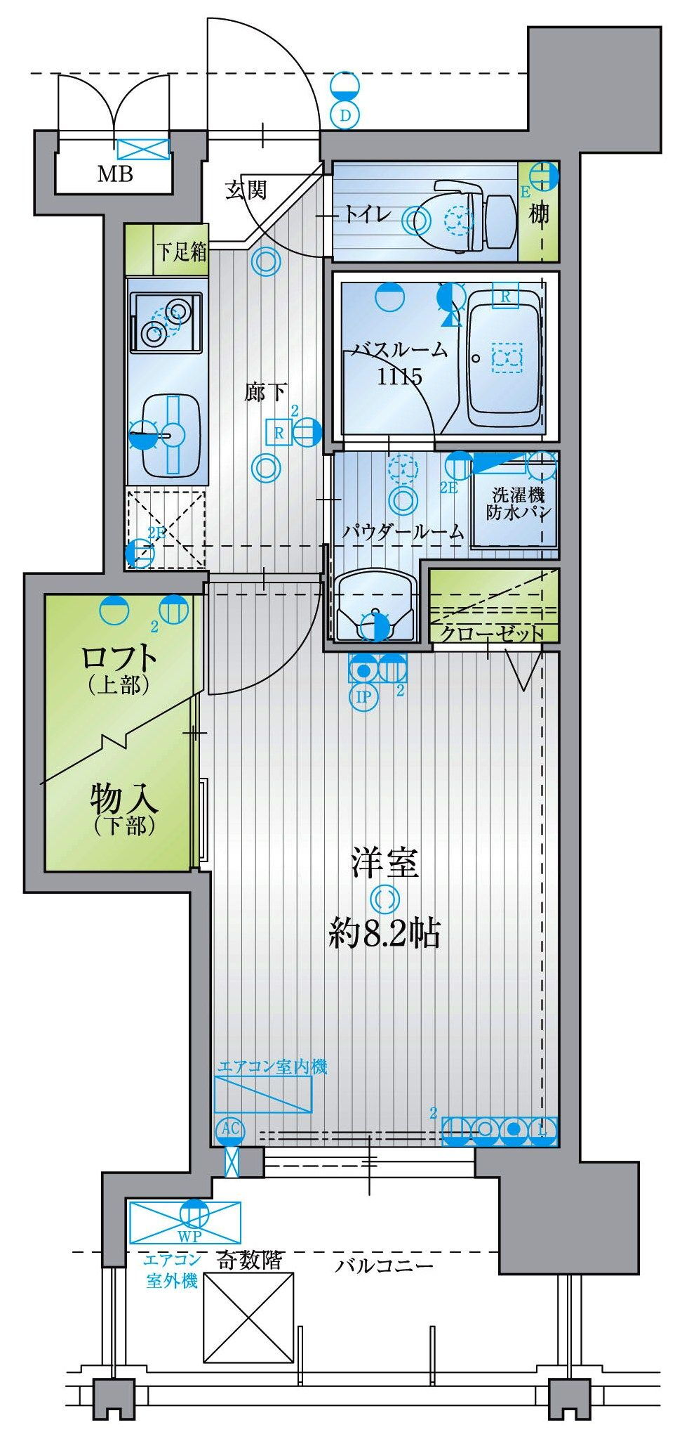 福岡県福岡市城南区鳥飼６ 別府駅 1K マンション 賃貸物件詳細