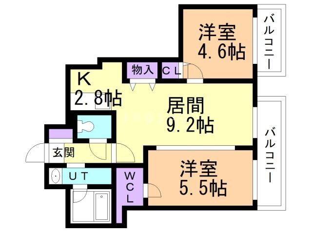 北海道札幌市中央区南一条東６ バスセンター前駅 2LDK マンション 賃貸物件詳細