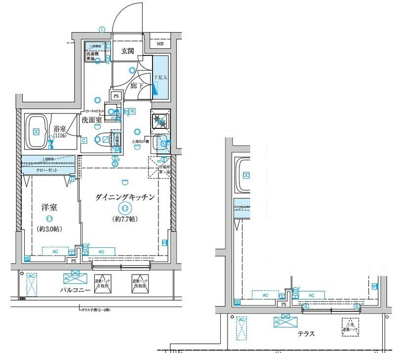 東京都北区神谷３ 王子神谷駅 1DK マンション 賃貸物件詳細
