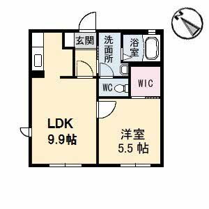 鳥取県米子市角盤町４ 後藤駅 1LDK アパート 賃貸物件詳細