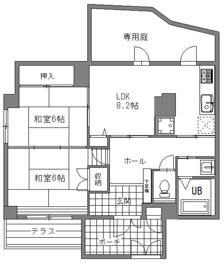兵庫県神戸市灘区八幡町２ 六甲駅 2LDK マンション 賃貸物件詳細