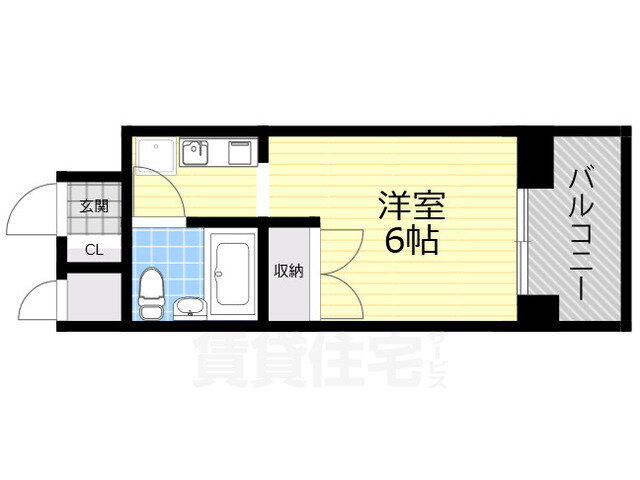 大阪府大阪市浪速区幸町２ 桜川駅 1K マンション 賃貸物件詳細