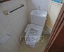 下鴨萩ヶ垣内町貸家 ウォシュレット機能付きのトイレです。