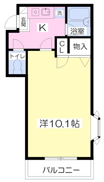 愛媛県松山市松前町５ 本町五丁目駅 1K アパート 賃貸物件詳細