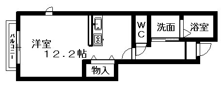 愛媛県松山市水泥町 平井駅 ワンルーム アパート 賃貸物件詳細