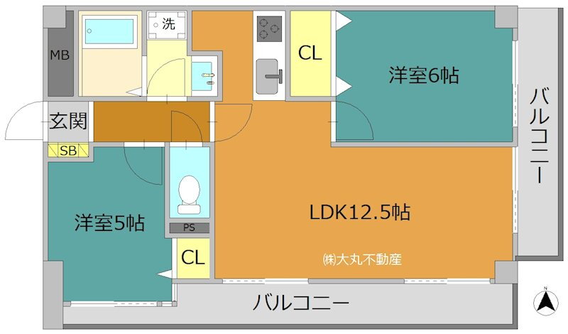 東京都足立区綾瀬６ 綾瀬駅 2LDK マンション 賃貸物件詳細