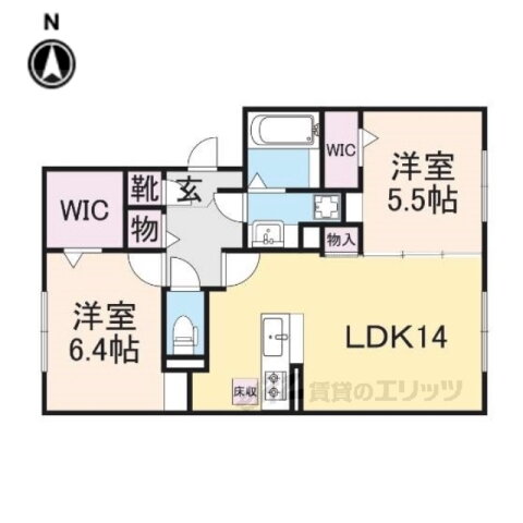 奈良県奈良市大森町 奈良駅 2LDK アパート 賃貸物件詳細
