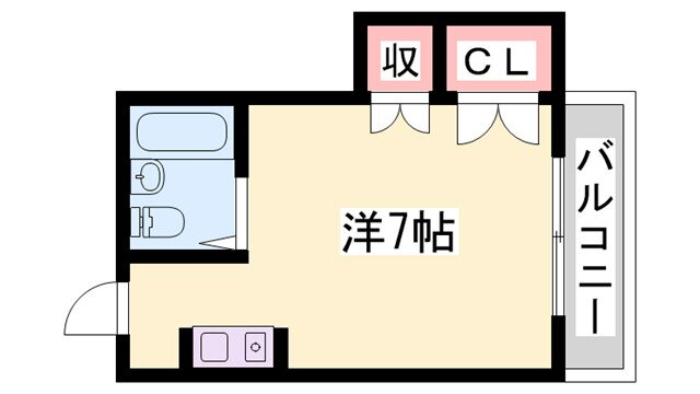 兵庫県姫路市上手野 播磨高岡駅 ワンルーム マンション 賃貸物件詳細