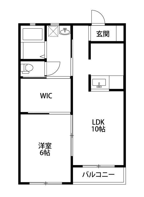 新潟県新潟市中央区姥ケ山１ 越後石山駅 1LDK アパート 賃貸物件詳細