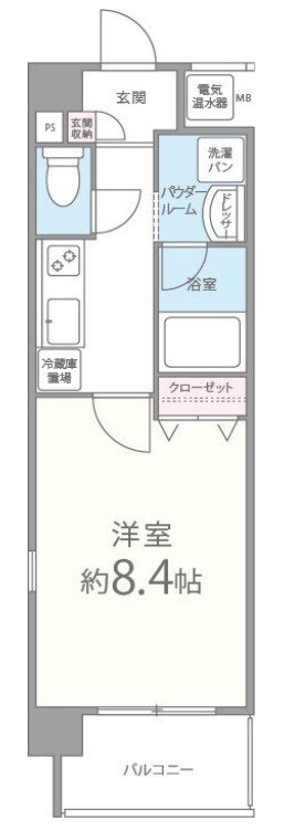 兵庫県神戸市灘区赤坂通１ 六甲駅 1K マンション 賃貸物件詳細