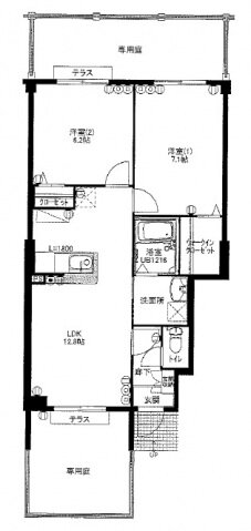 滋賀県大津市勧学２ 南滋賀駅 2LDK マンション 賃貸物件詳細