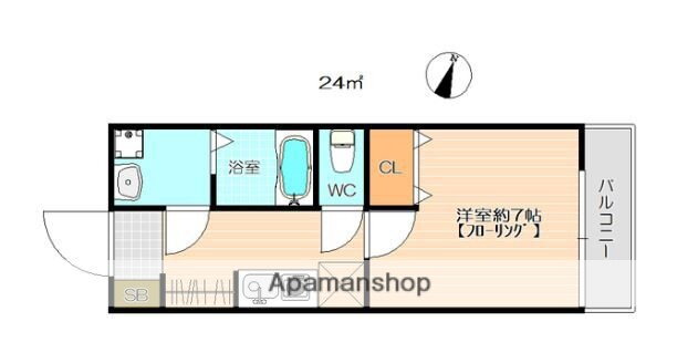 福岡県福岡市城南区西片江１ 福大前駅 1K アパート 賃貸物件詳細